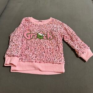 Toddler girls Grinch sweatshirt